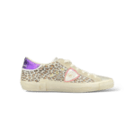 Philippe model PRSX Léopard/Beige/violet/Argenté 36