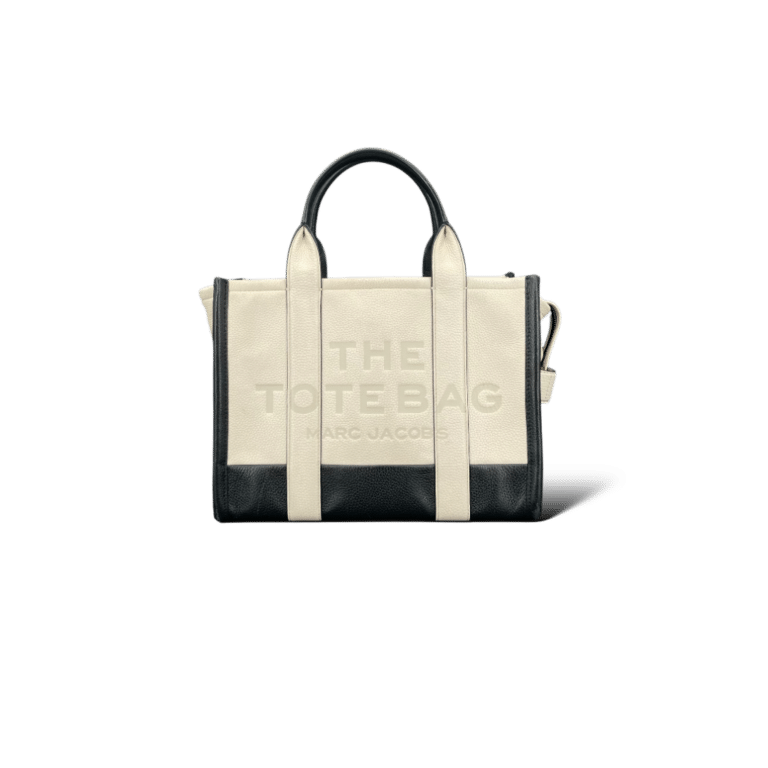 Marc Jacob The Tote Bag Blanc/Noir Tall