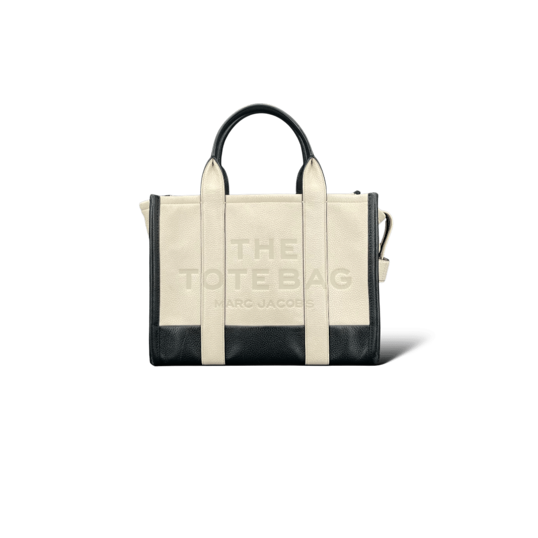 Marc Jacob The Tote Bag Blanc/Noir Tall