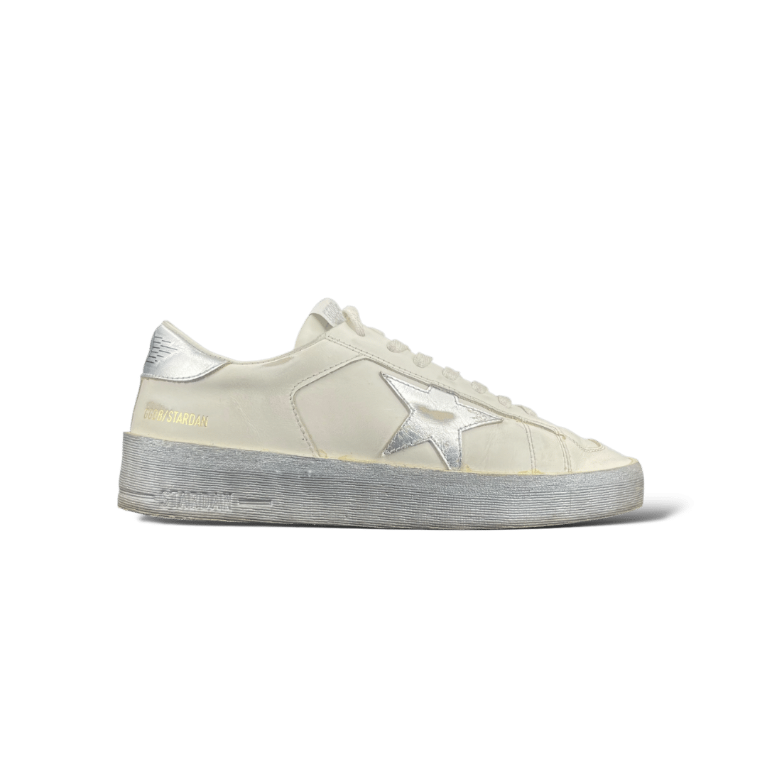Golden Goose Stardan / Blanc / Argenté / 38