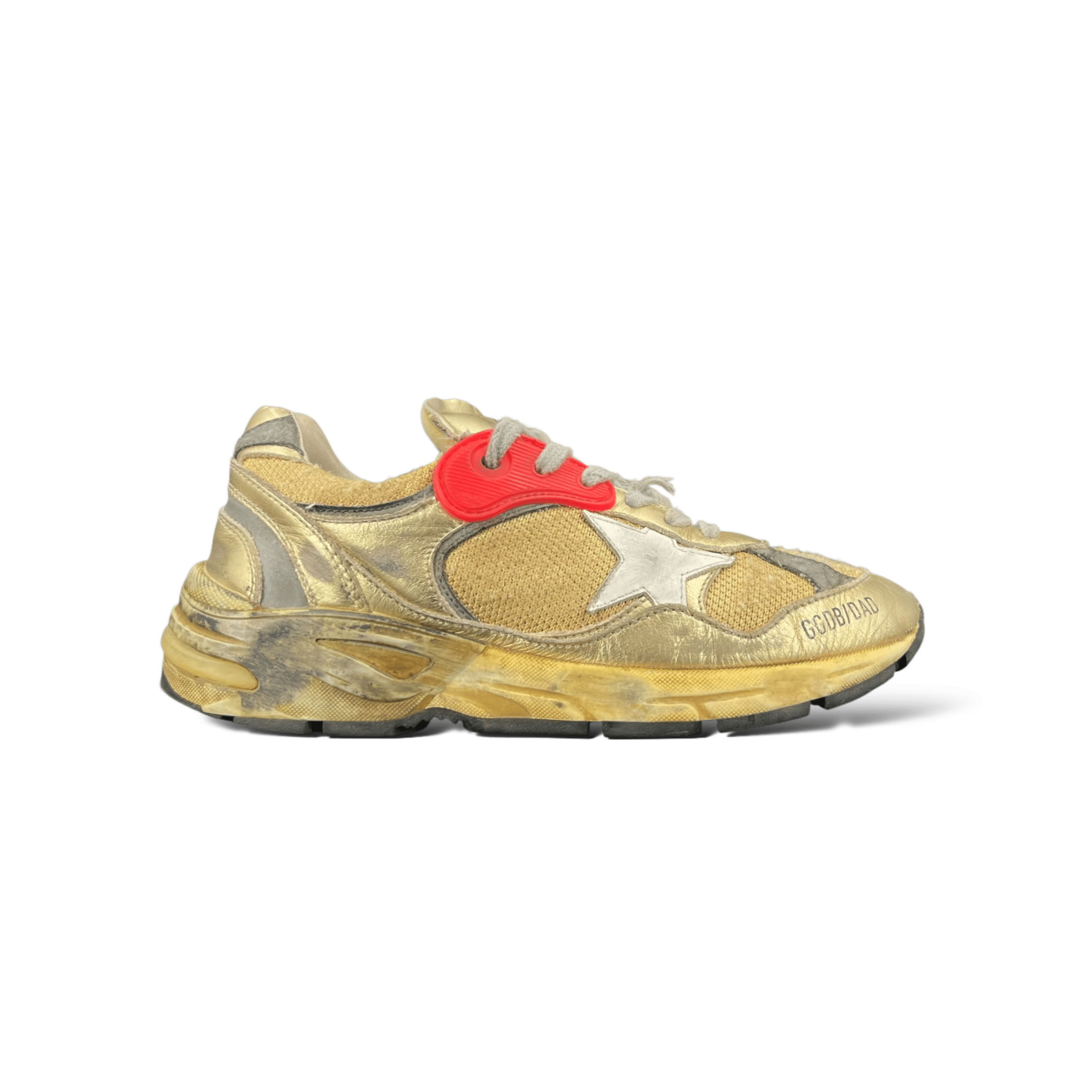 Golden Goose Dad Star / Doré / Rouge / 36