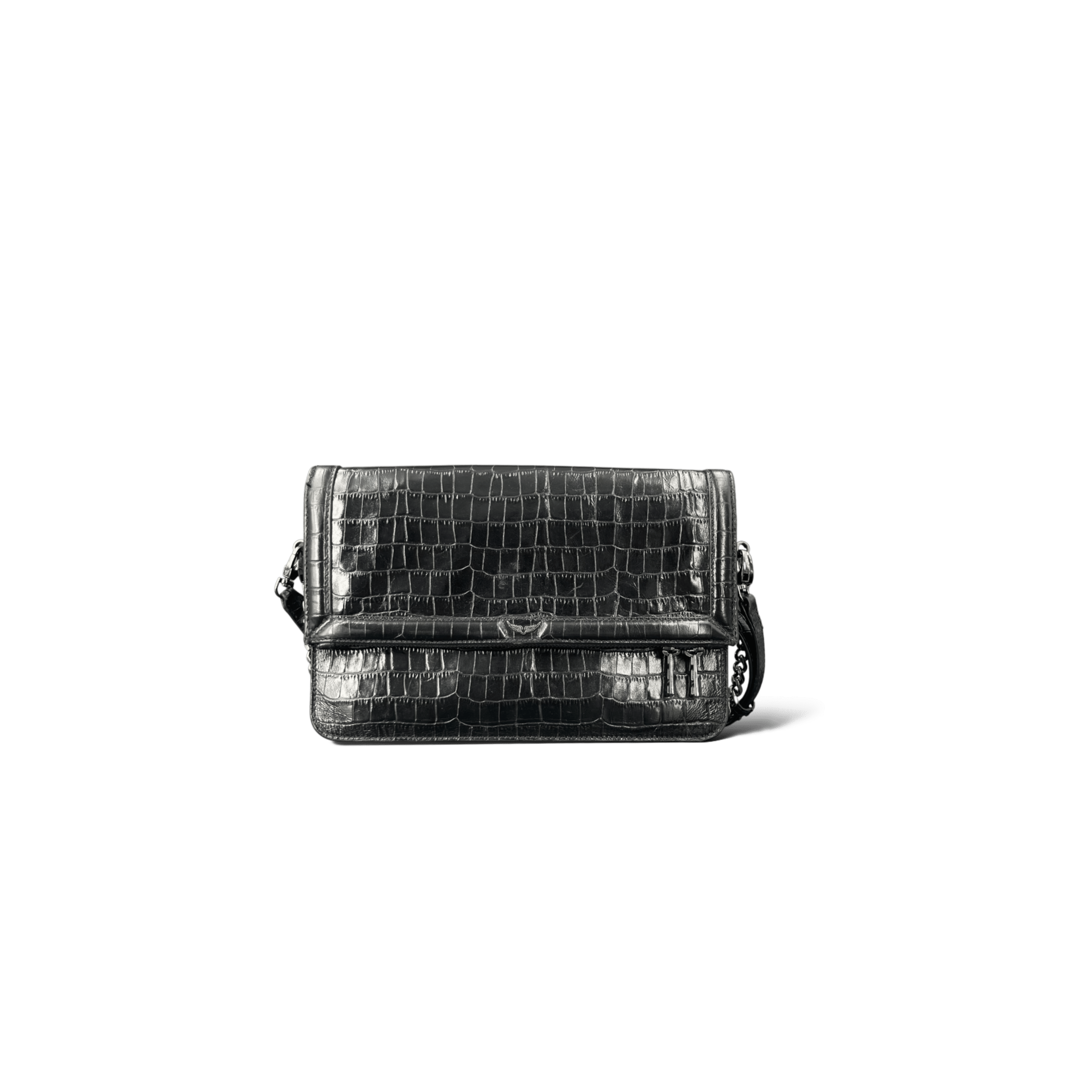 Zadig et Voltaire pochette rock / Noir / Argenté / Médium