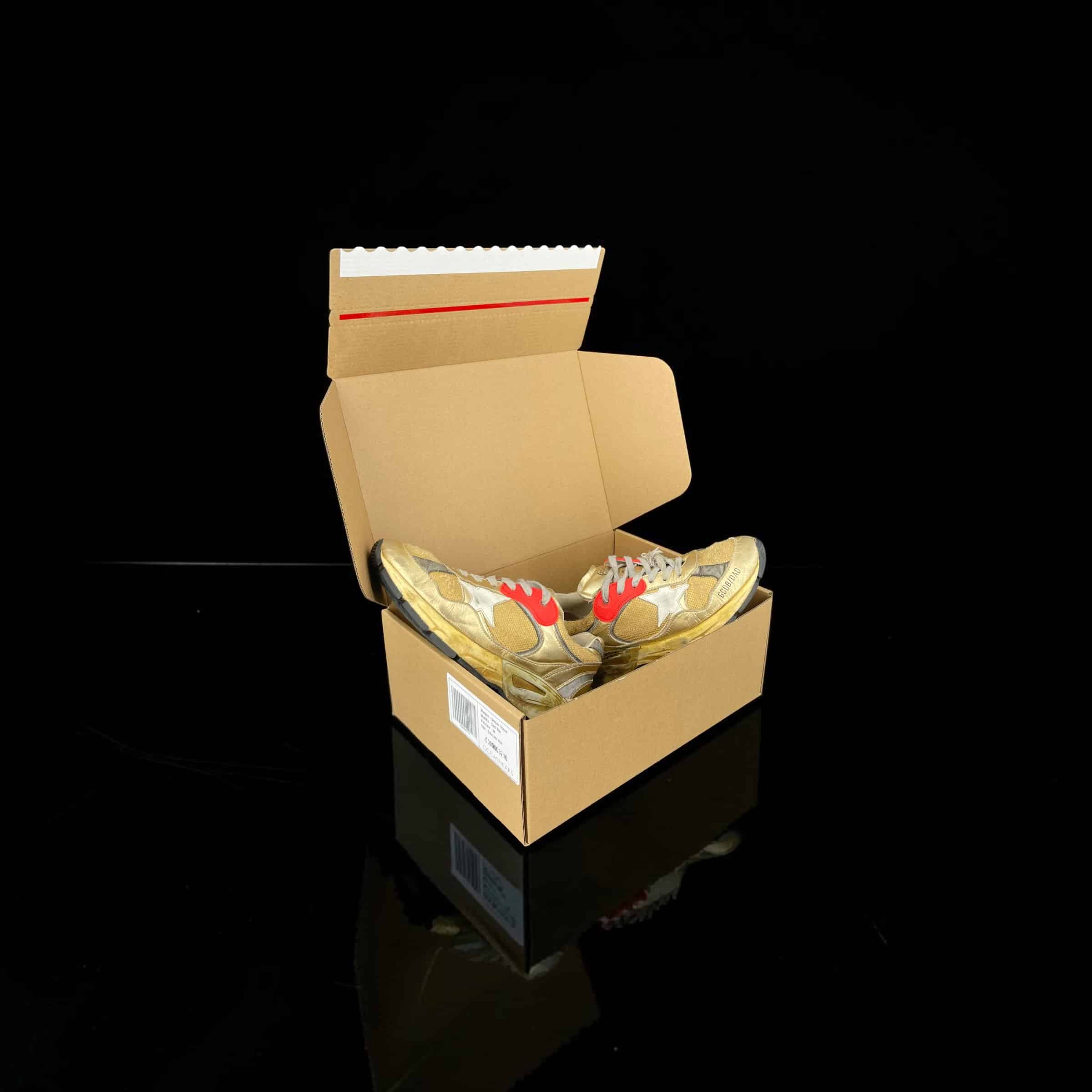 Golden Goose Dad Star / Doré / Rouge / 36 – 6