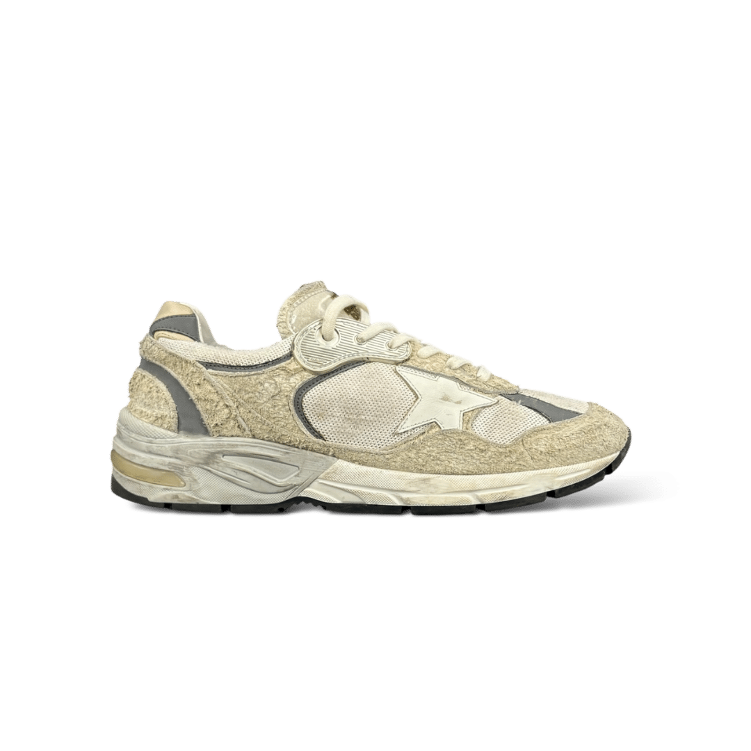 Golden Goose Dad Star Blanc 40