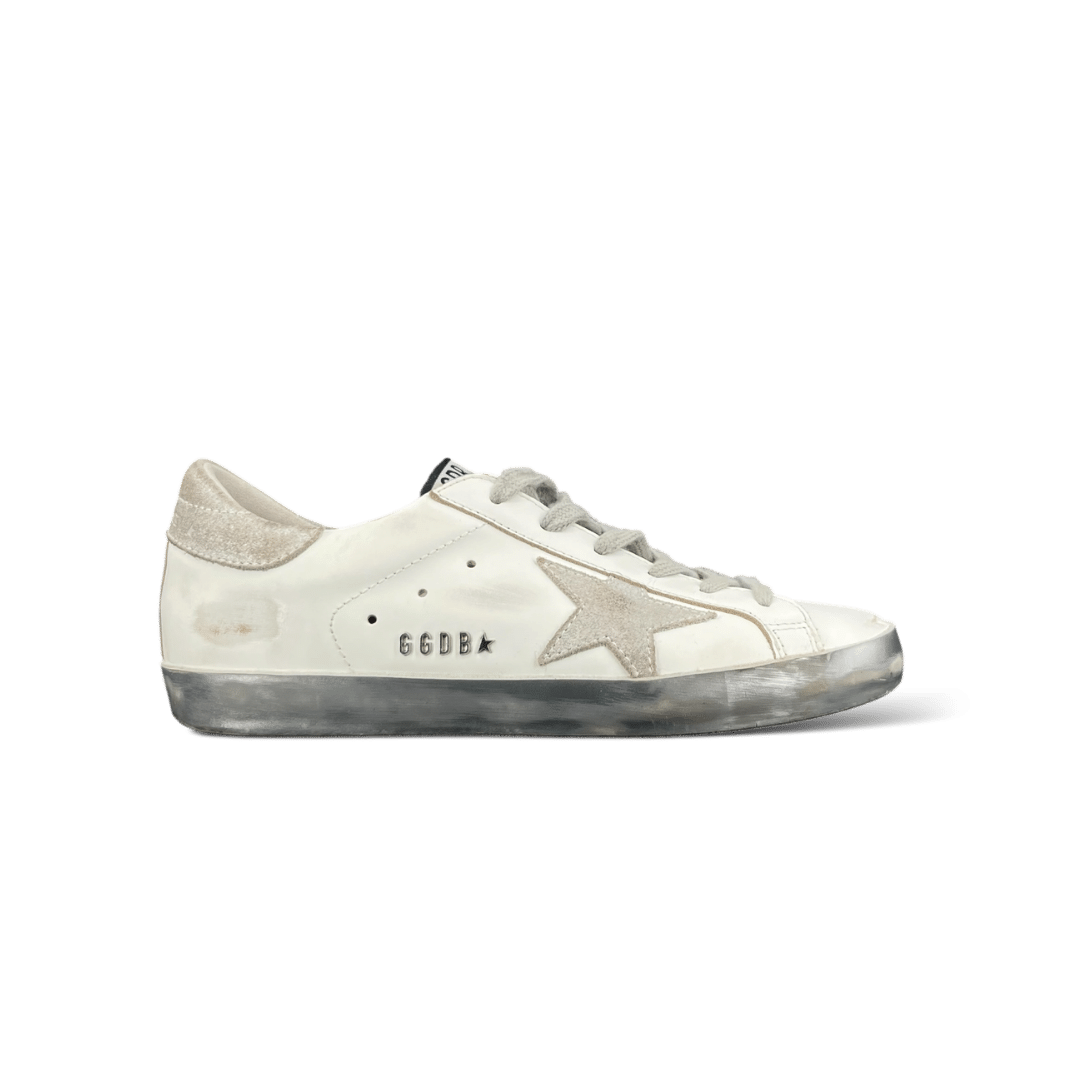 Golden Goose Super Star Blanc/Argenté 37