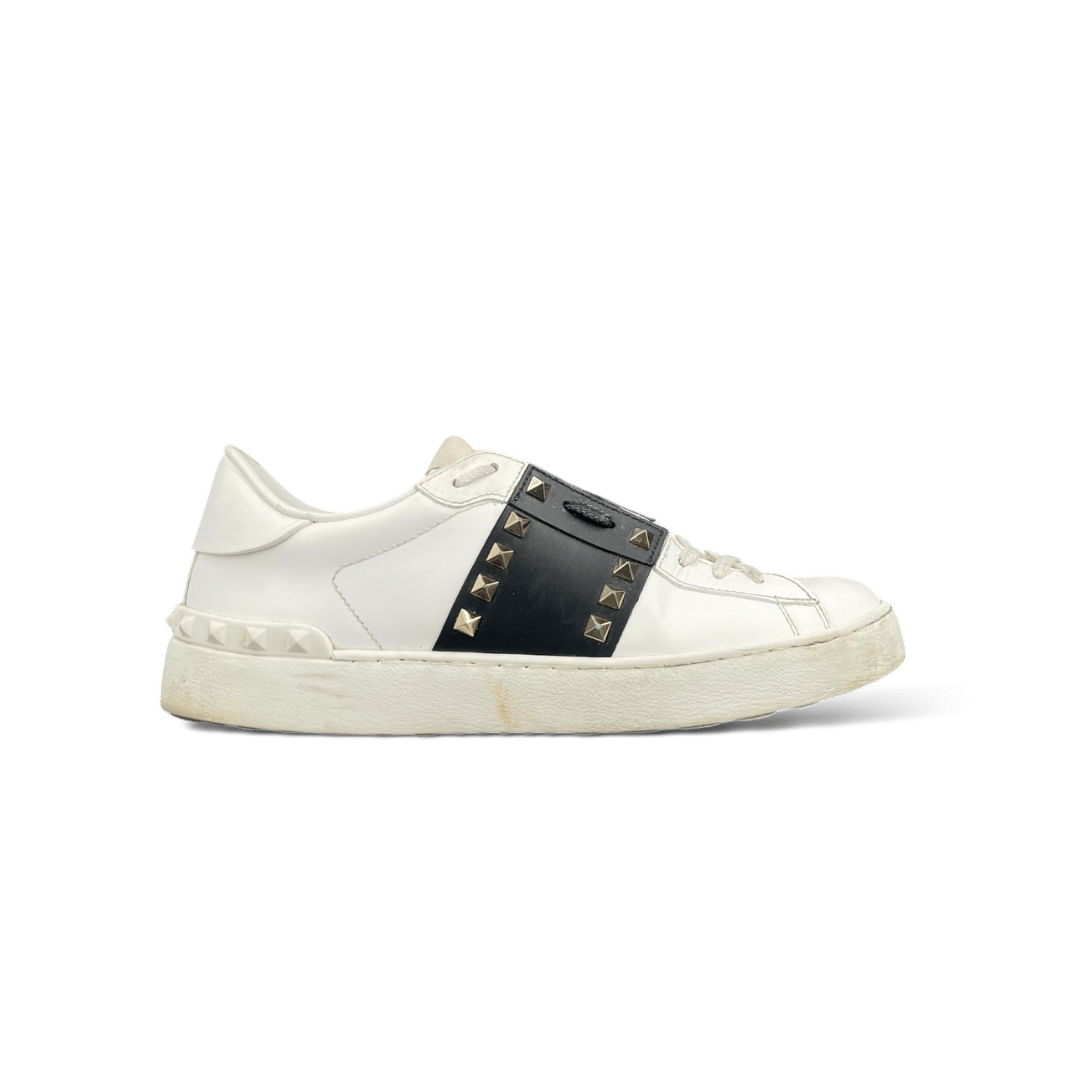 Valentino Rockstud Blanc/ Noir/ Doré 40.5