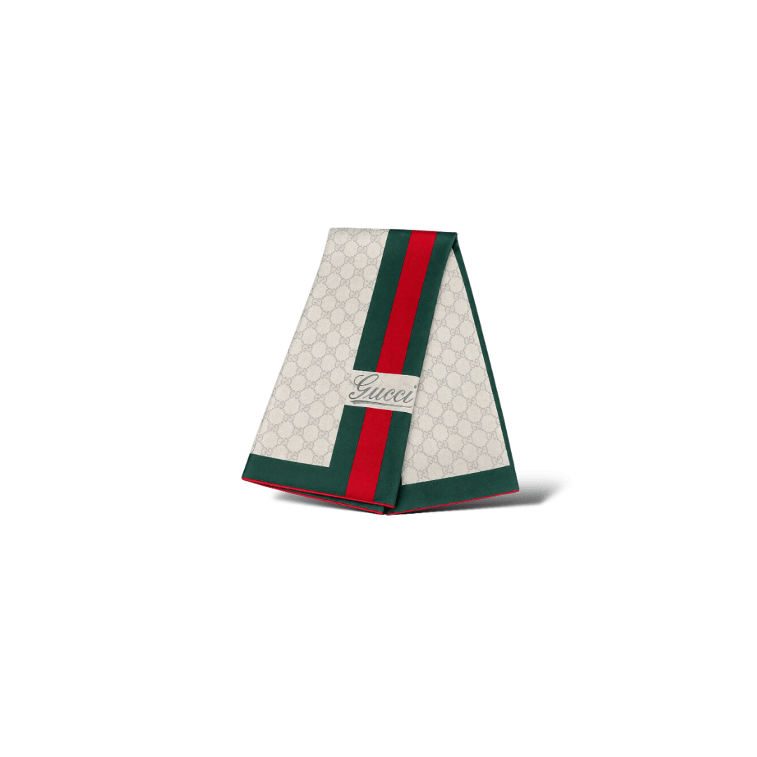 Gucci Carré de soie /// Taille Unique
