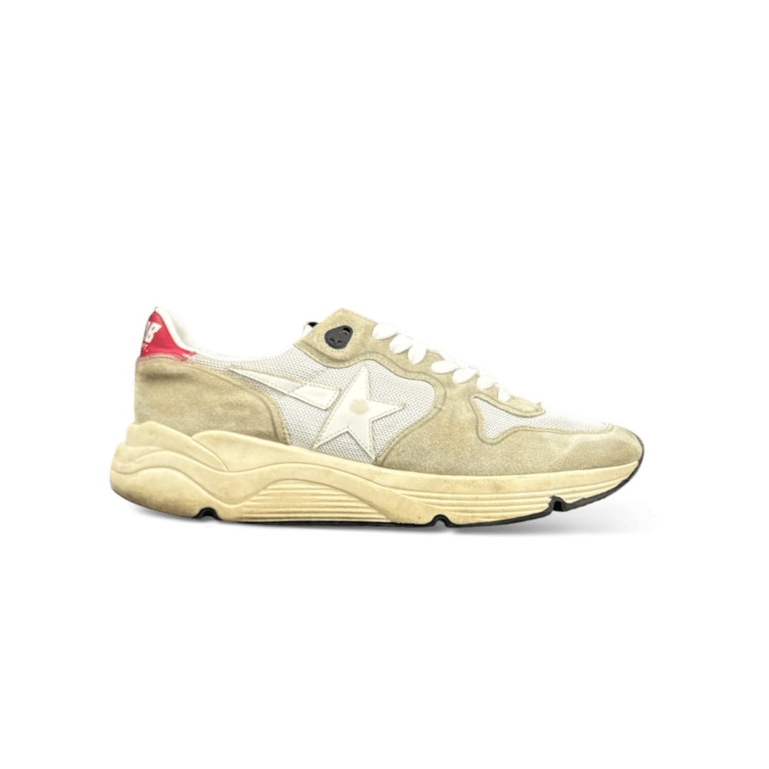 Golden Goose Running Blanc / Rouge / Beige 41