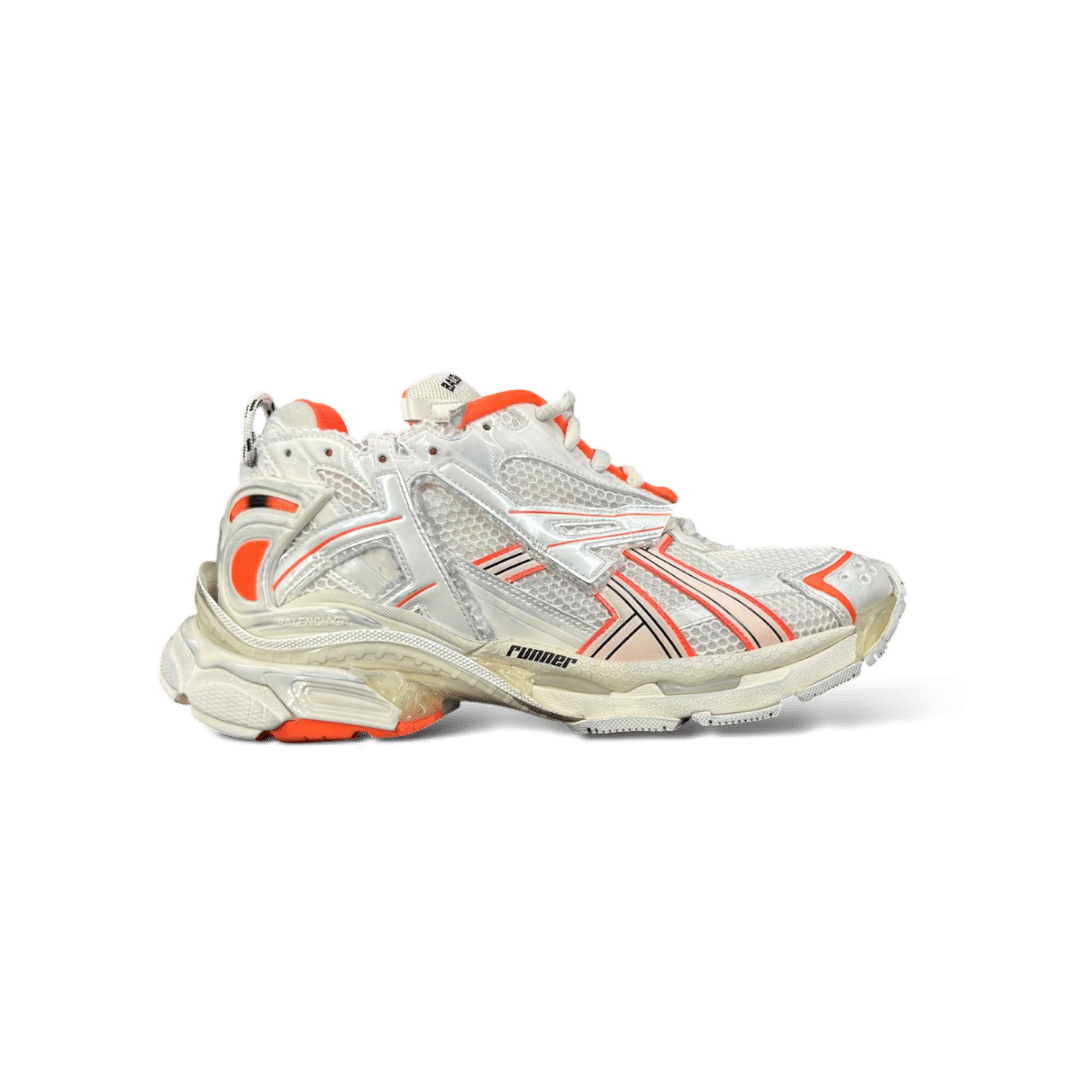 Balenciaga Runner Blanc / Orange 44