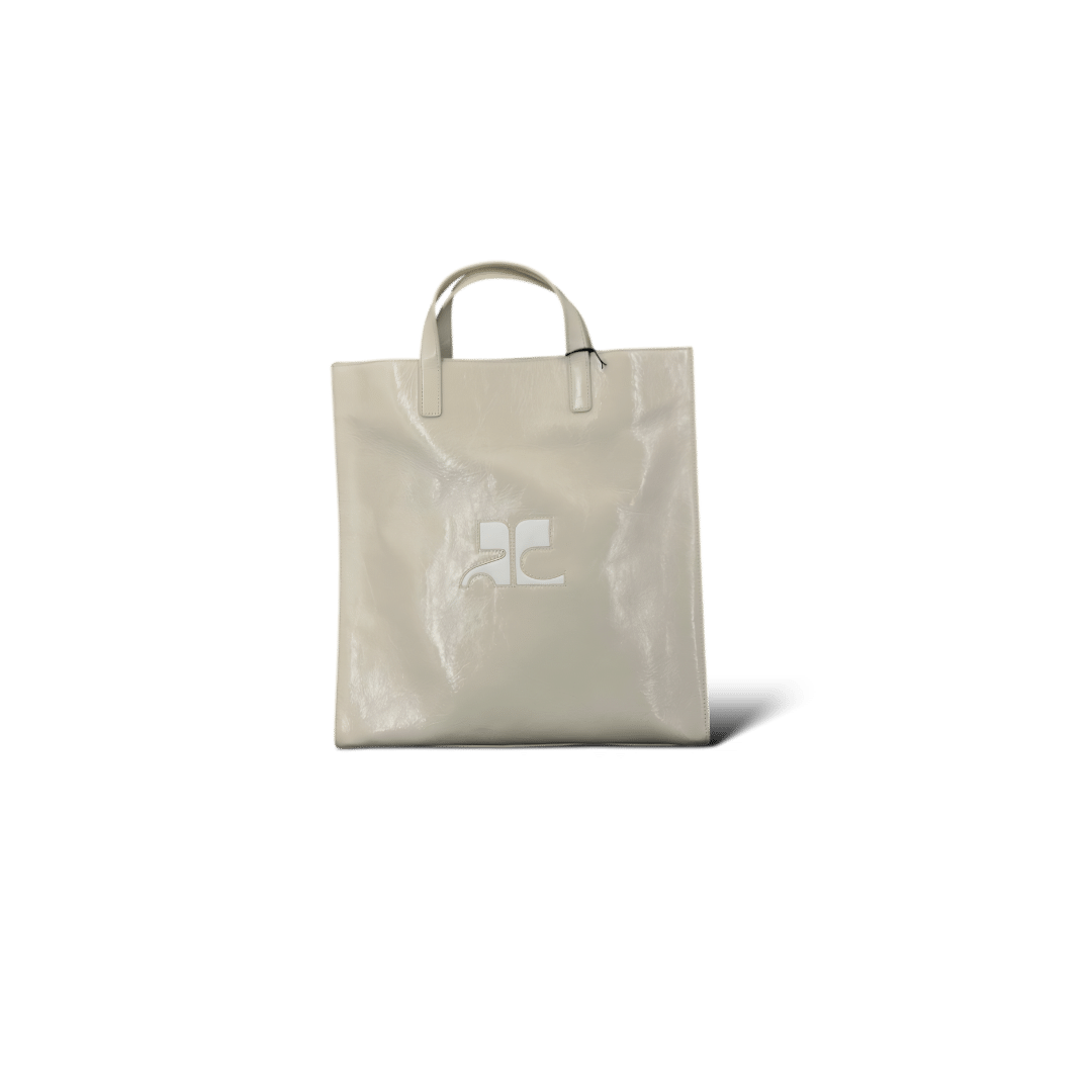 Courrèges Cabas Héritage  Blanc Médium