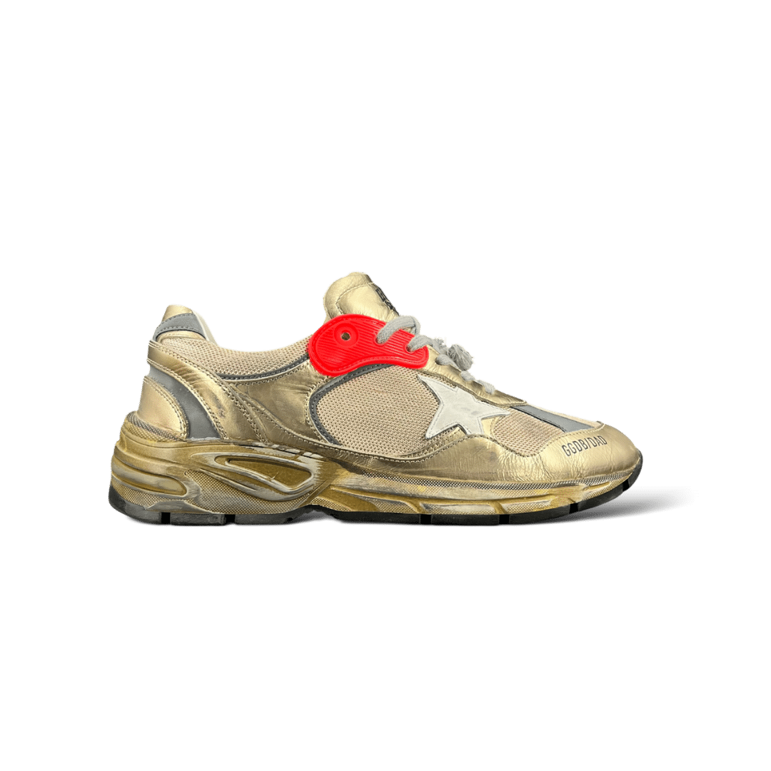 Golden Goose Dad Star Doré/ rouge 40