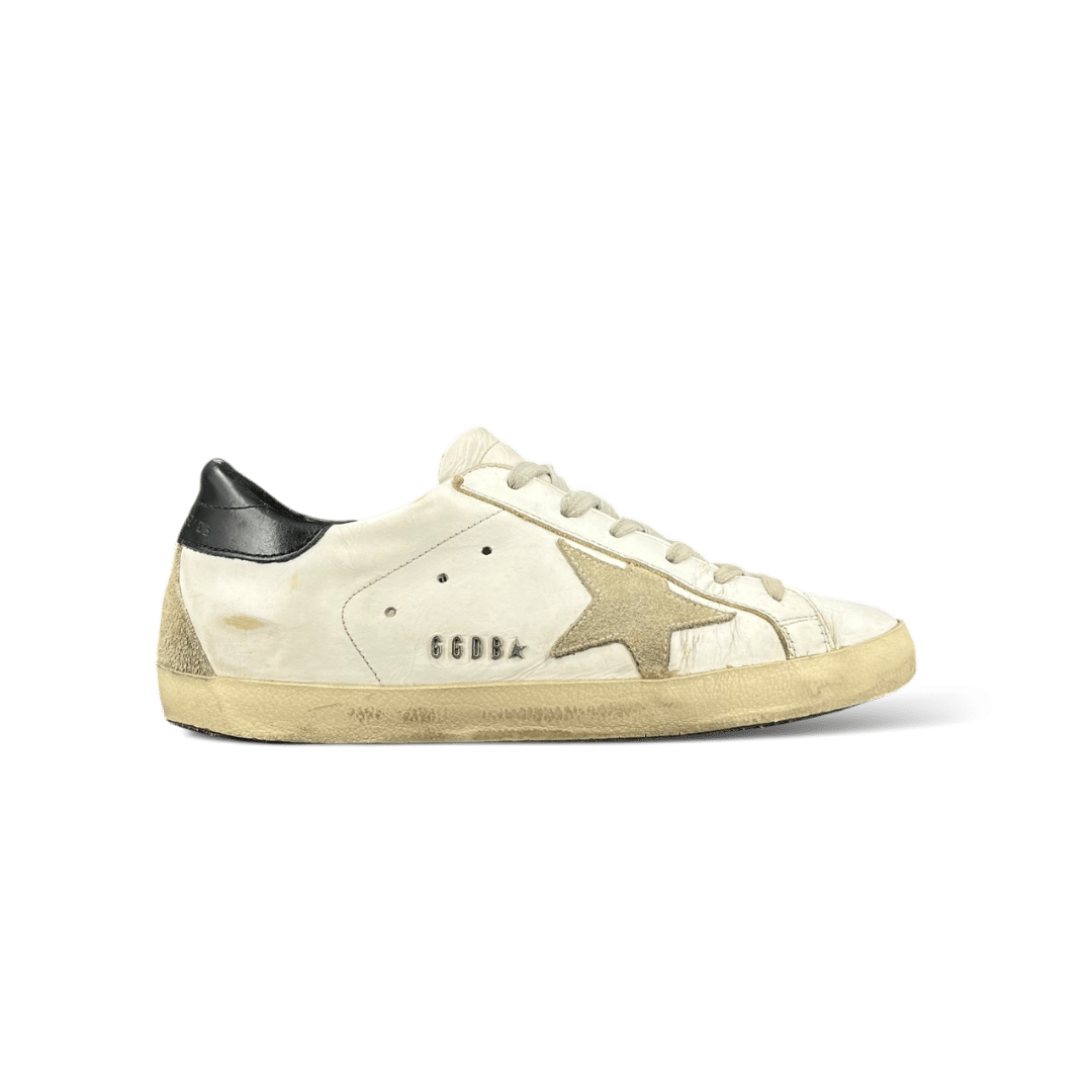 Golden Goose Super Star Blanc / Bleu / Beige  37