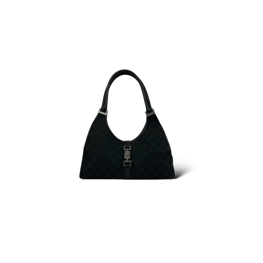 Gucci Jackie / Monogramme / Noir / Médium