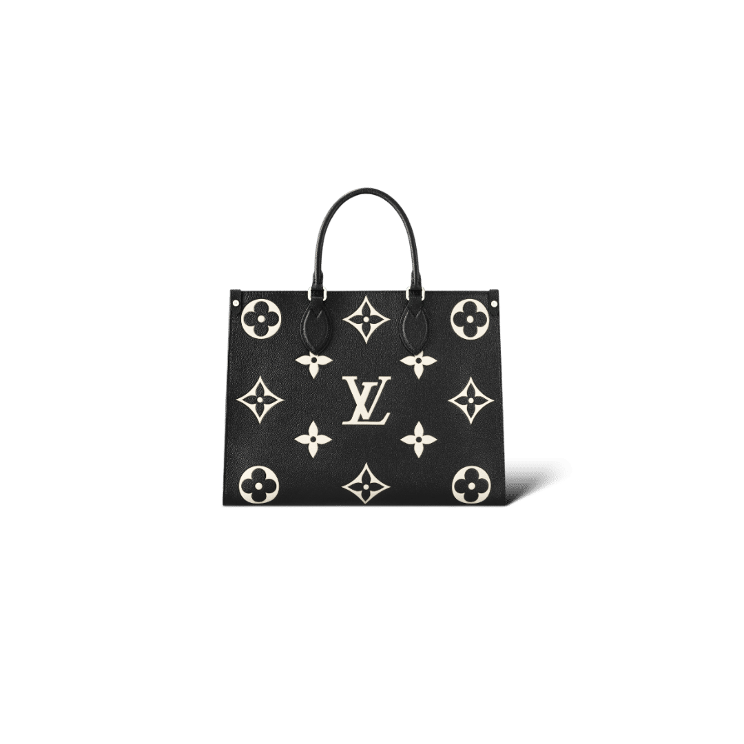 Louis Vuitton Cabas OnTheGo Monogramme/Noir/Rouge/Blanc Médium