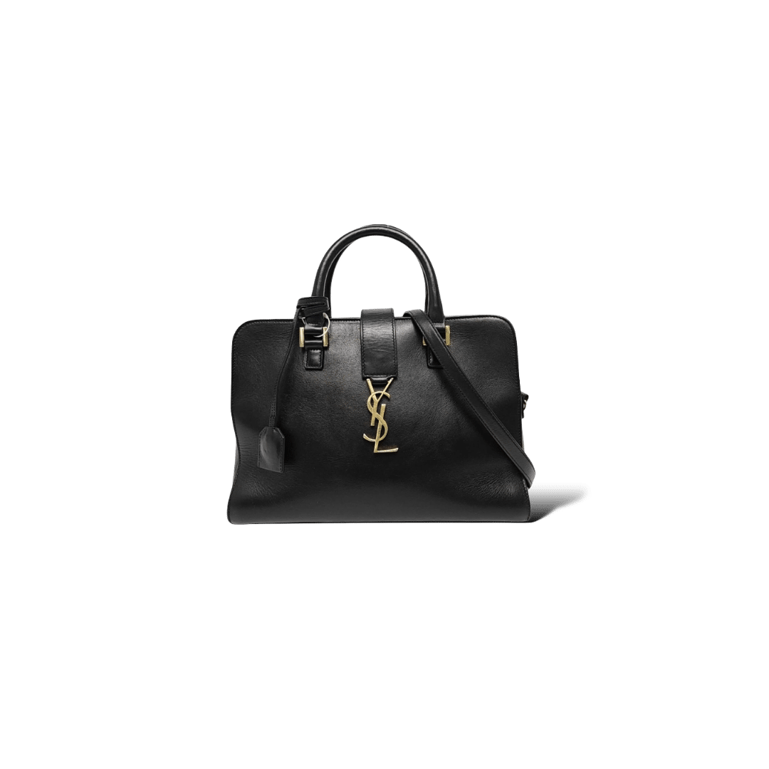 Yves Saint Laurent Cabas / Noir / Doré / Médium