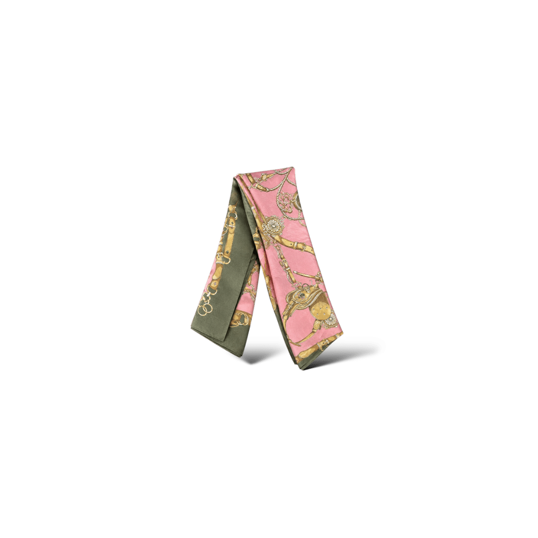 Celine Foulard / Rose / Doré / Taille Unique