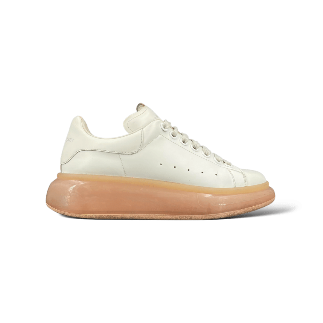 Alexander Mcqueen Oversize / Blanc / Marron / 38