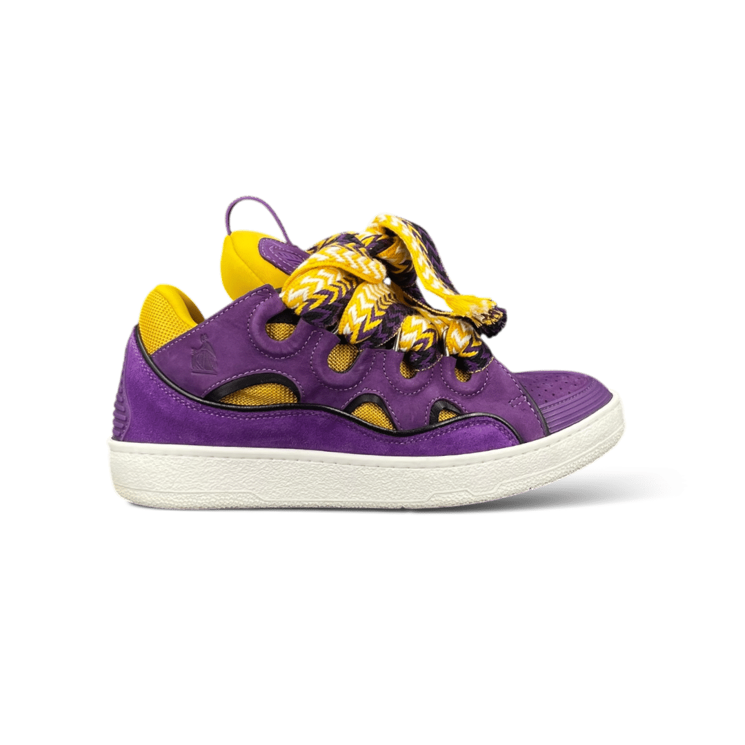 Lanvin Curb Jaune/Violet 40