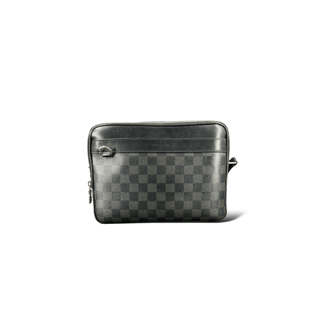 Louis Vuitton Messenger / Noir / Damier / Médium