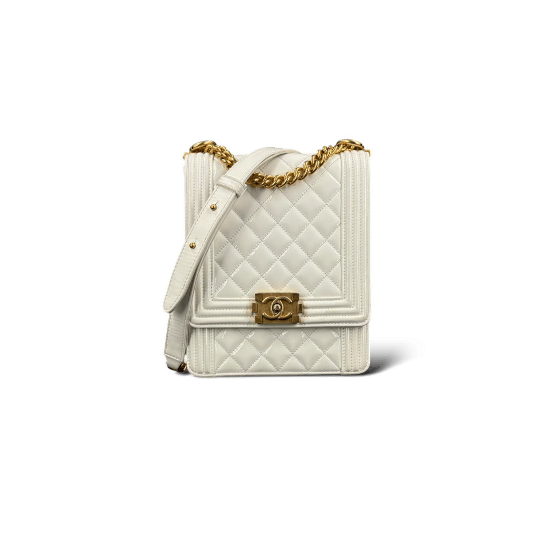 Chanel Boy Blanc Médium