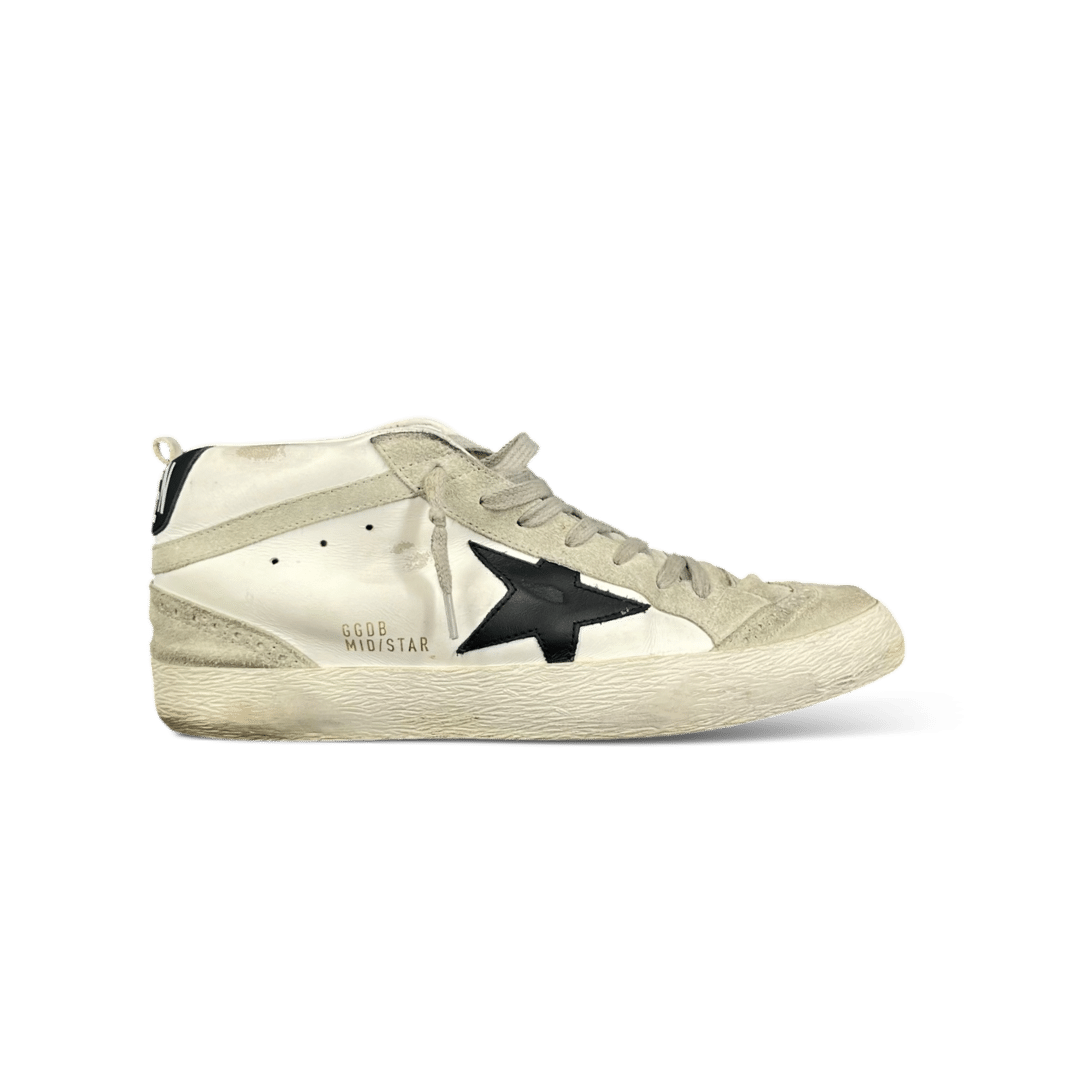 Golden Goose Mid star Blanc/Noir 41