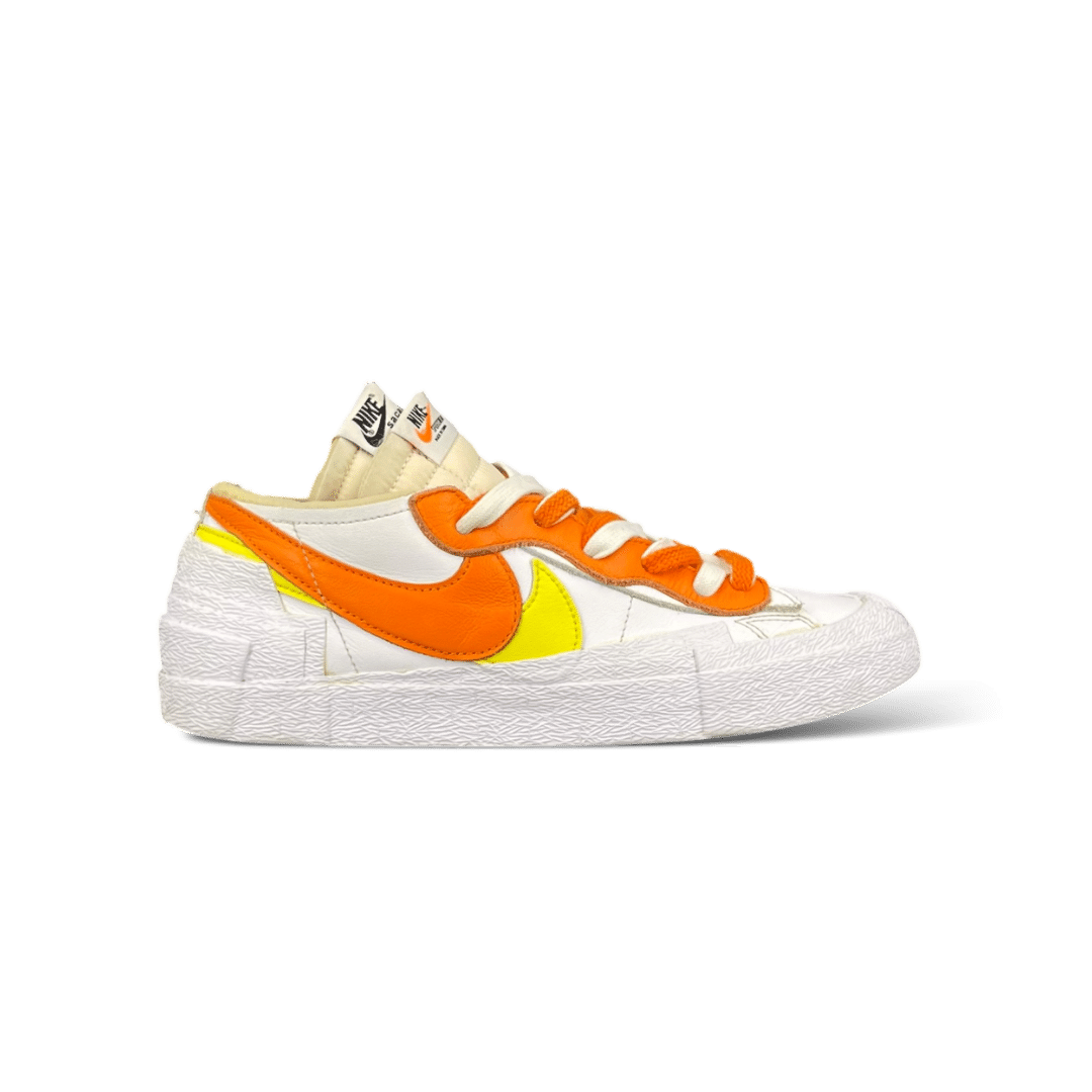 Nike Blazer Mid Blanc/Orange/Noir 41