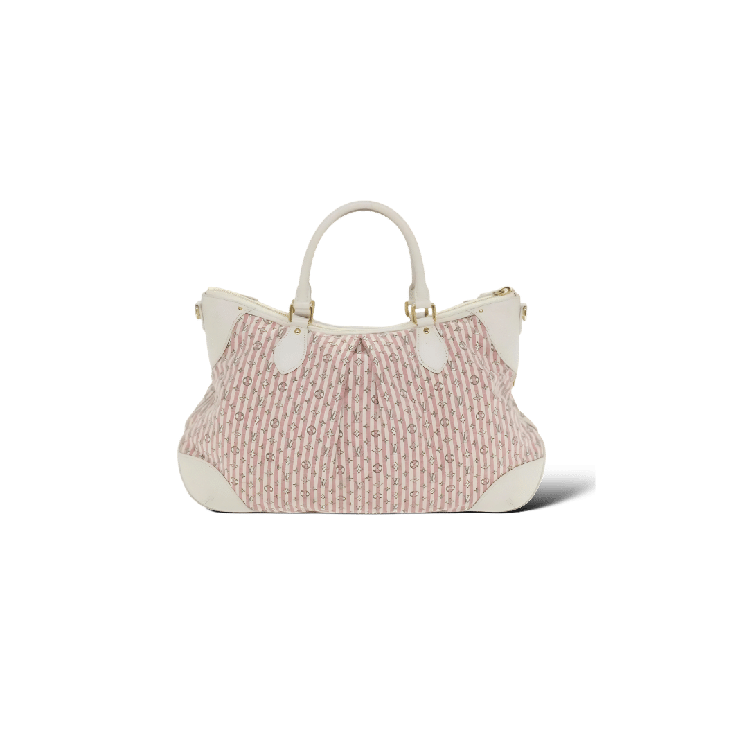 Louis Vuitton Mini Lin Marina  / Blanc / Rose / Tall