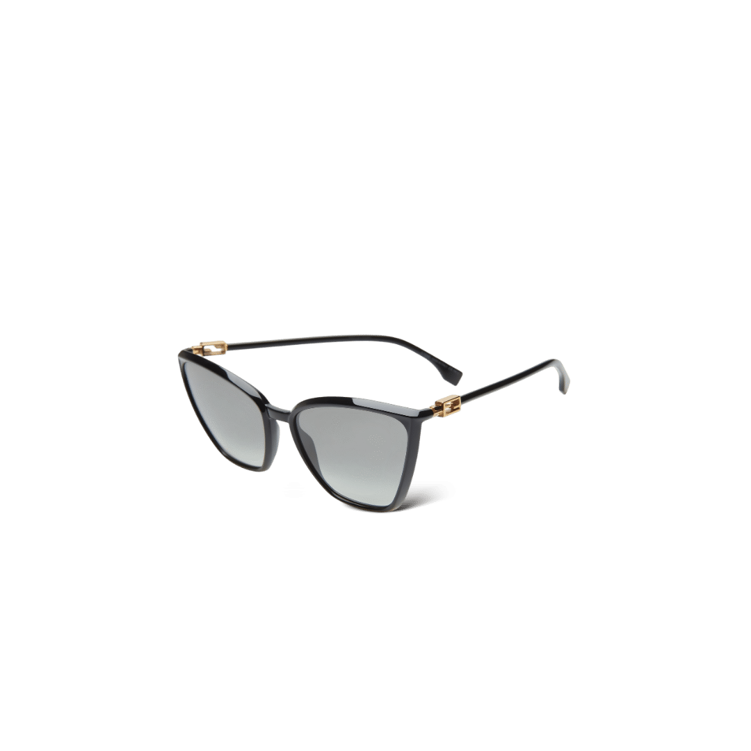 Fendi Lunettes De Soleil Noir Taille Unique