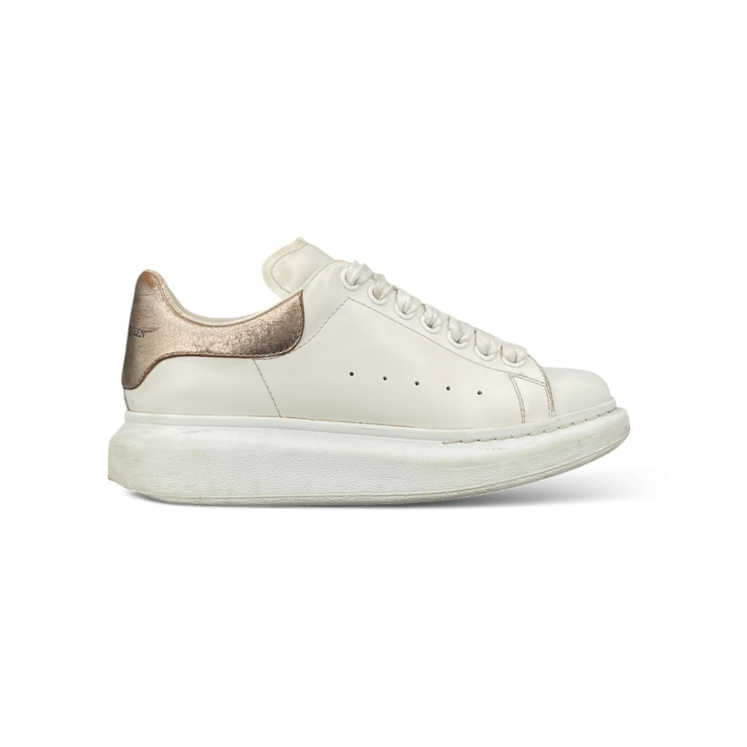 Alexander Mcqueen Oversize Blanc/Bronze 36.5