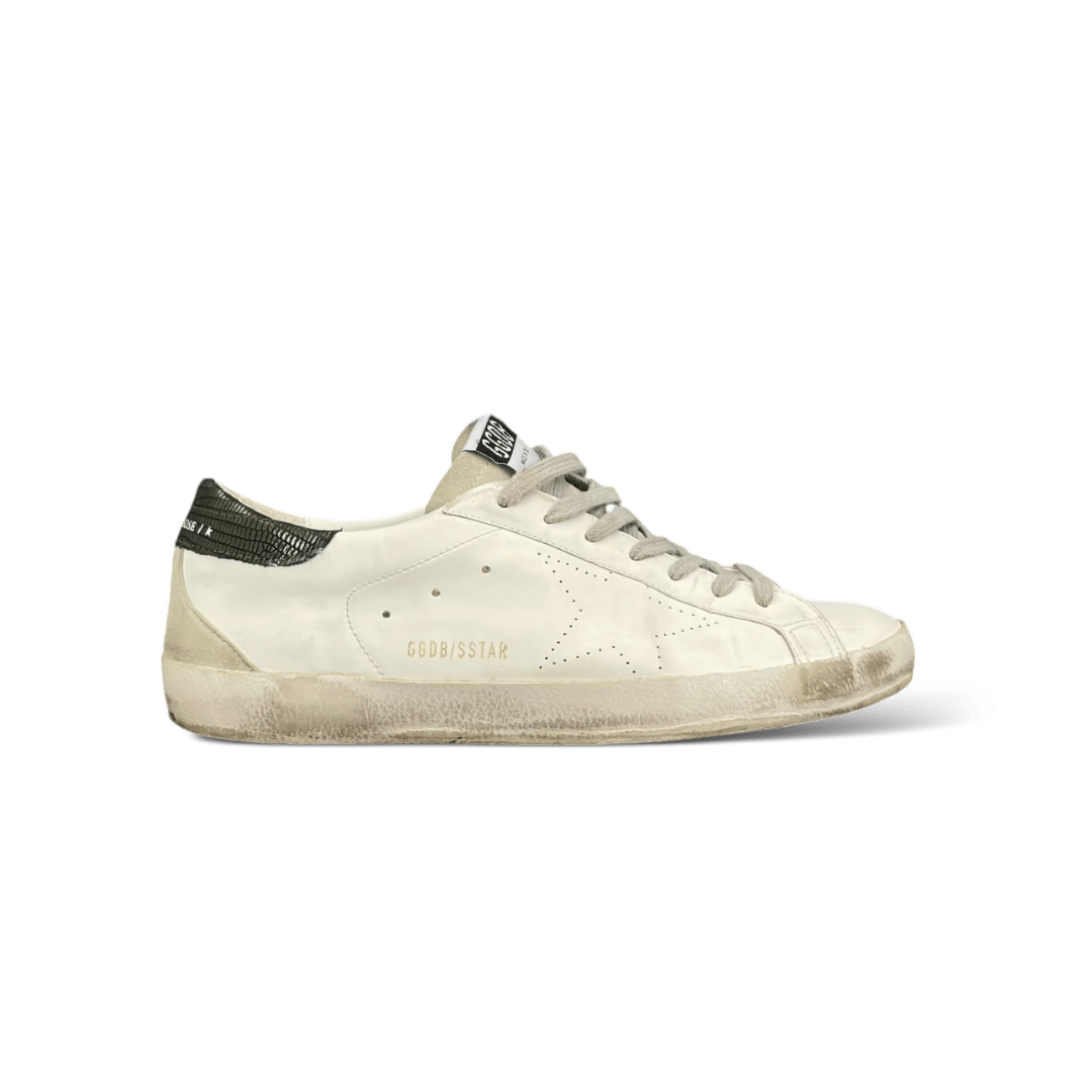 Golden Goose Super Star Blanc/Vert 42