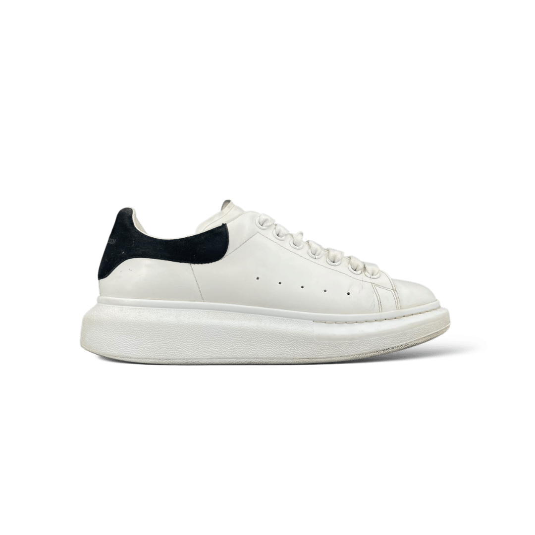Alexander Mcqueen Oversize Runner / Blanc / Noir / 40