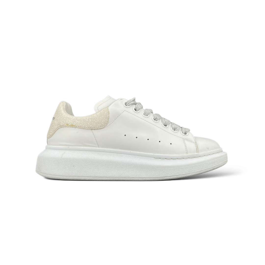 Alexander Mcqueen Oversize / Blanc / Beige / 38.5