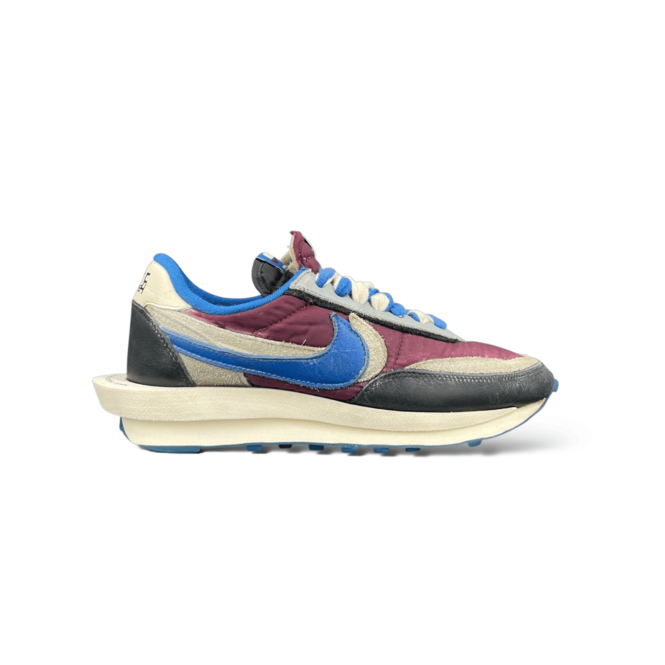 Nike Sacai LD Waffle / Bordeaux / Bleu / 41