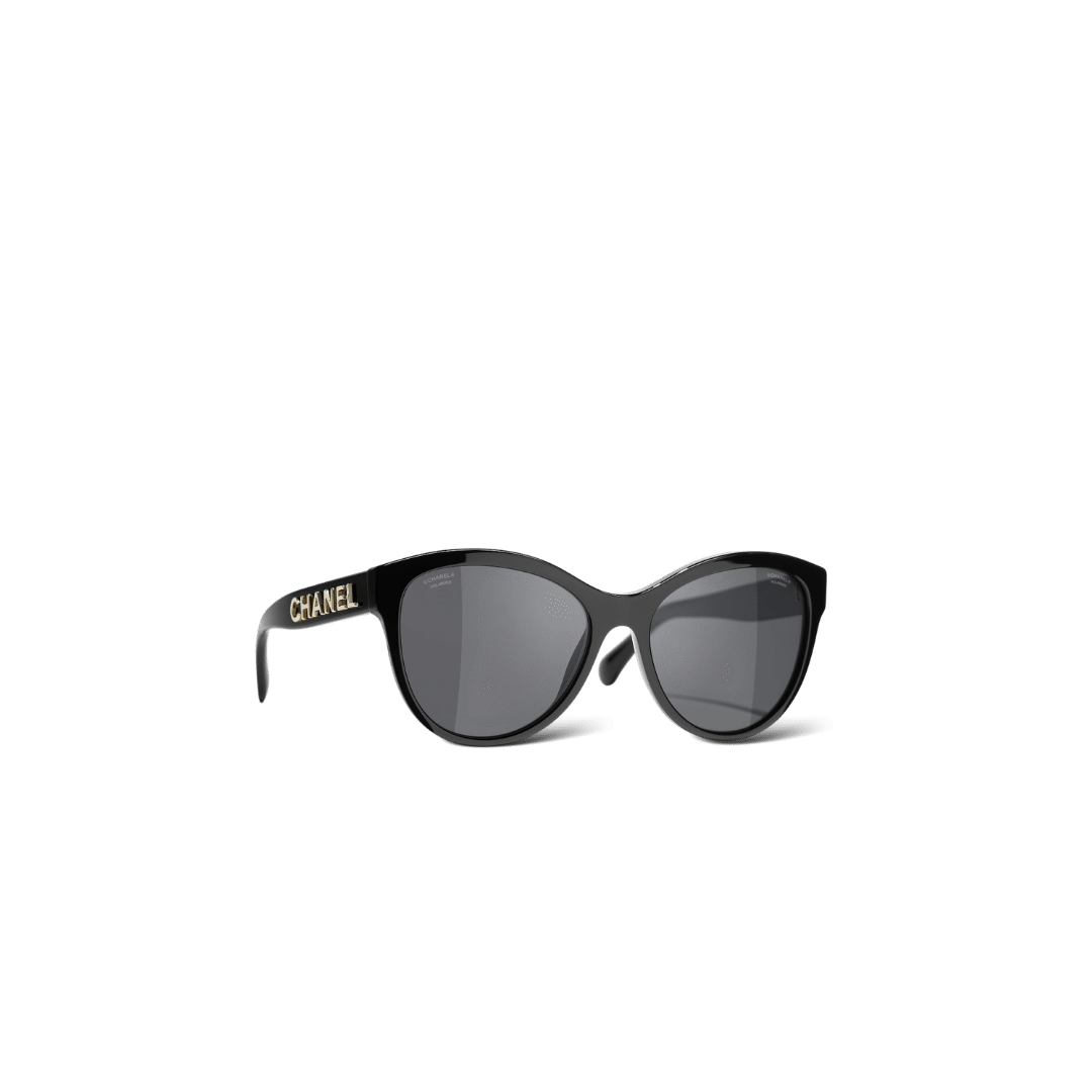 Chanel Lunettes de Soleil Noir Taille Unique