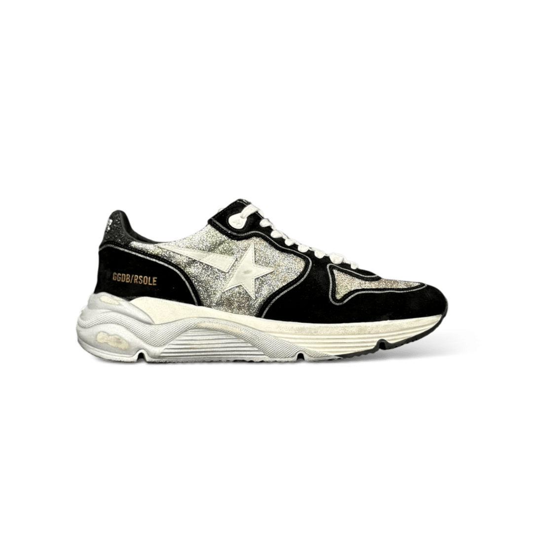 Golden Goose Running Noir/Argenté 41