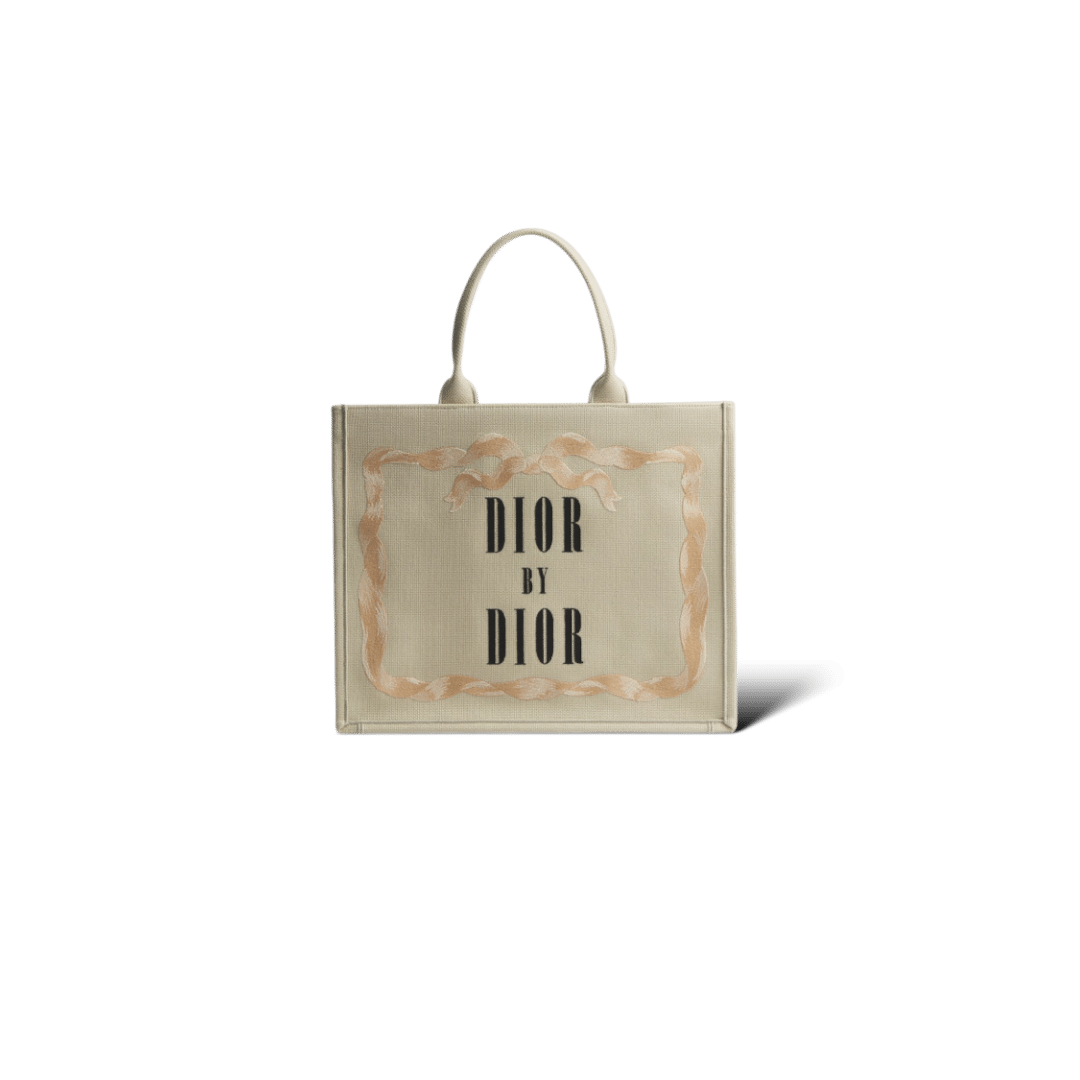 Dior Book Tote Large Blanc Large