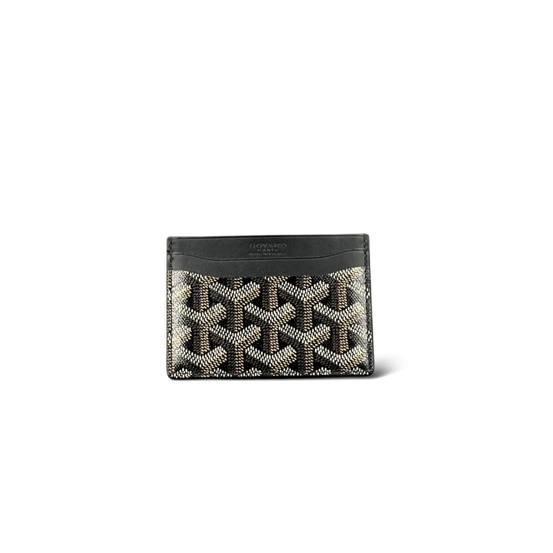 Goyard Porte cartes Saint Sulpice Monogramme/Noir Médium