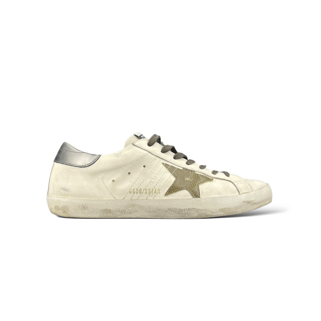 Golden Goose Super Star / Blanc / Kaki/ 43