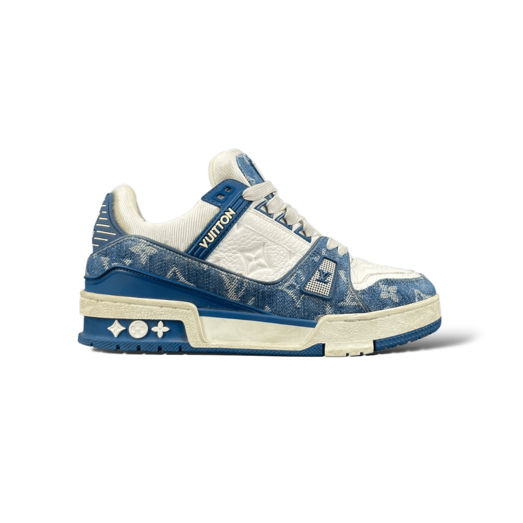 Louis Vuitton Trainers / Denim / Blanc / 36.5