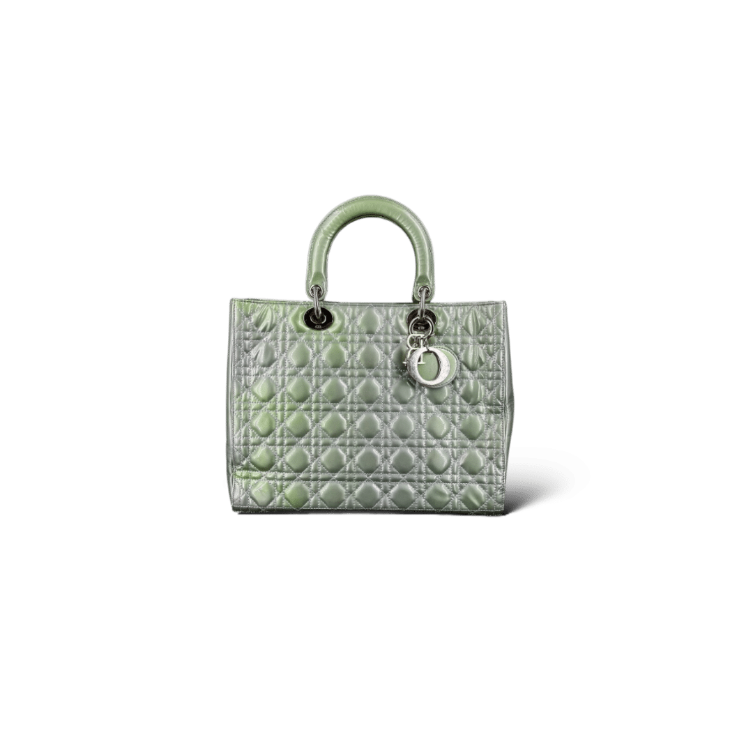 Dior Lady / Vert émeraude / Large