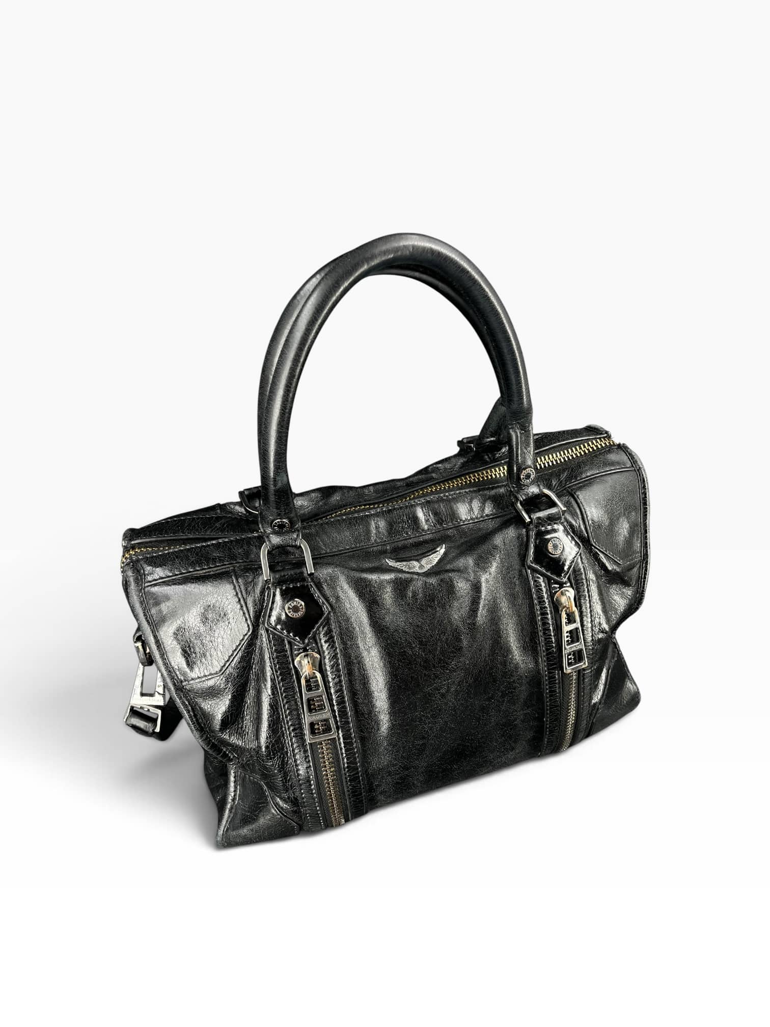 Zadig et Voltaire sunny / Noir / Argenté / Tall – 2