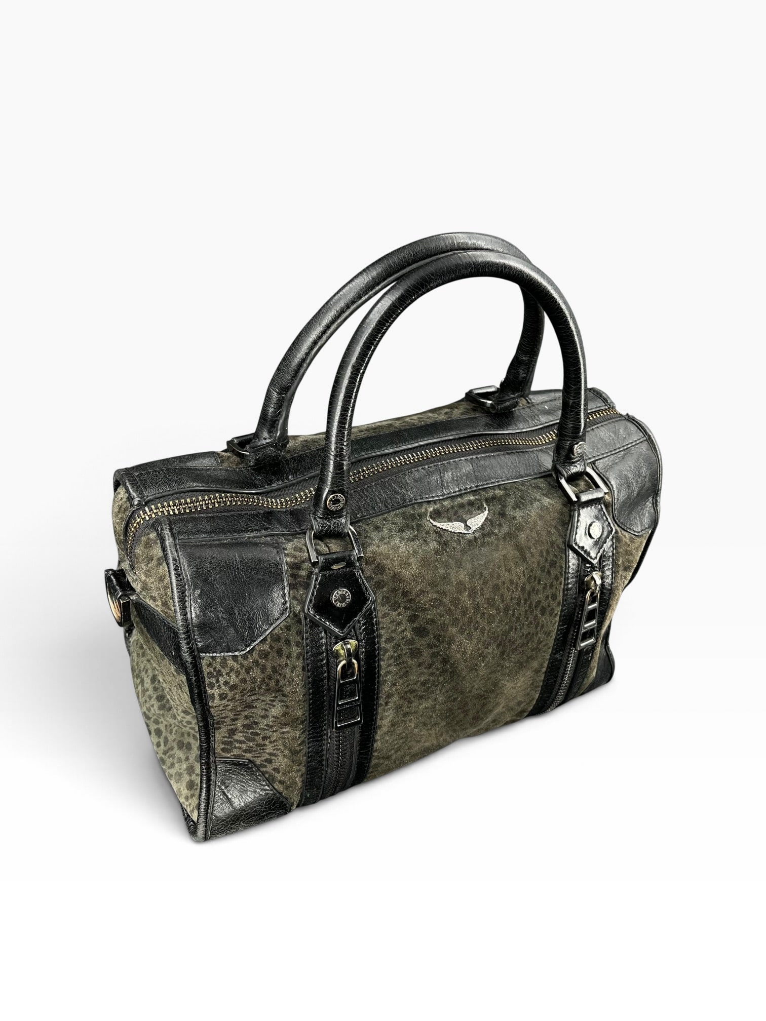 Zadig et Voltaire sunny / Noir / Kaki / Marron / Médium – 2