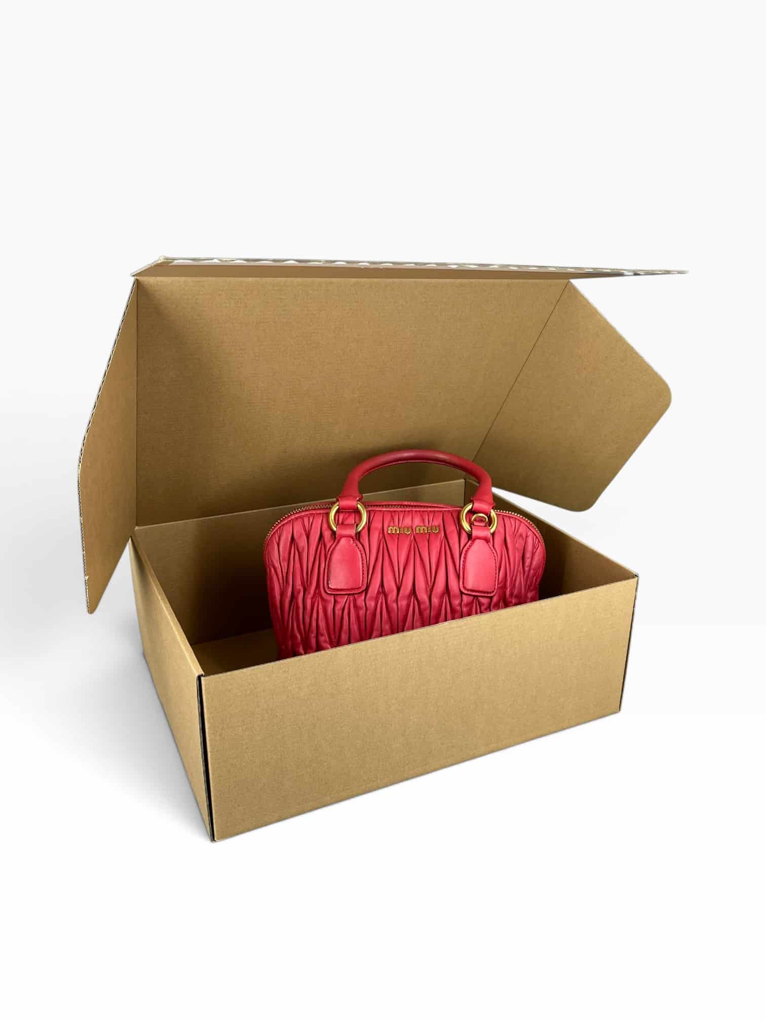 miu miu Sac à main / Rouge / Doré / Small – 5