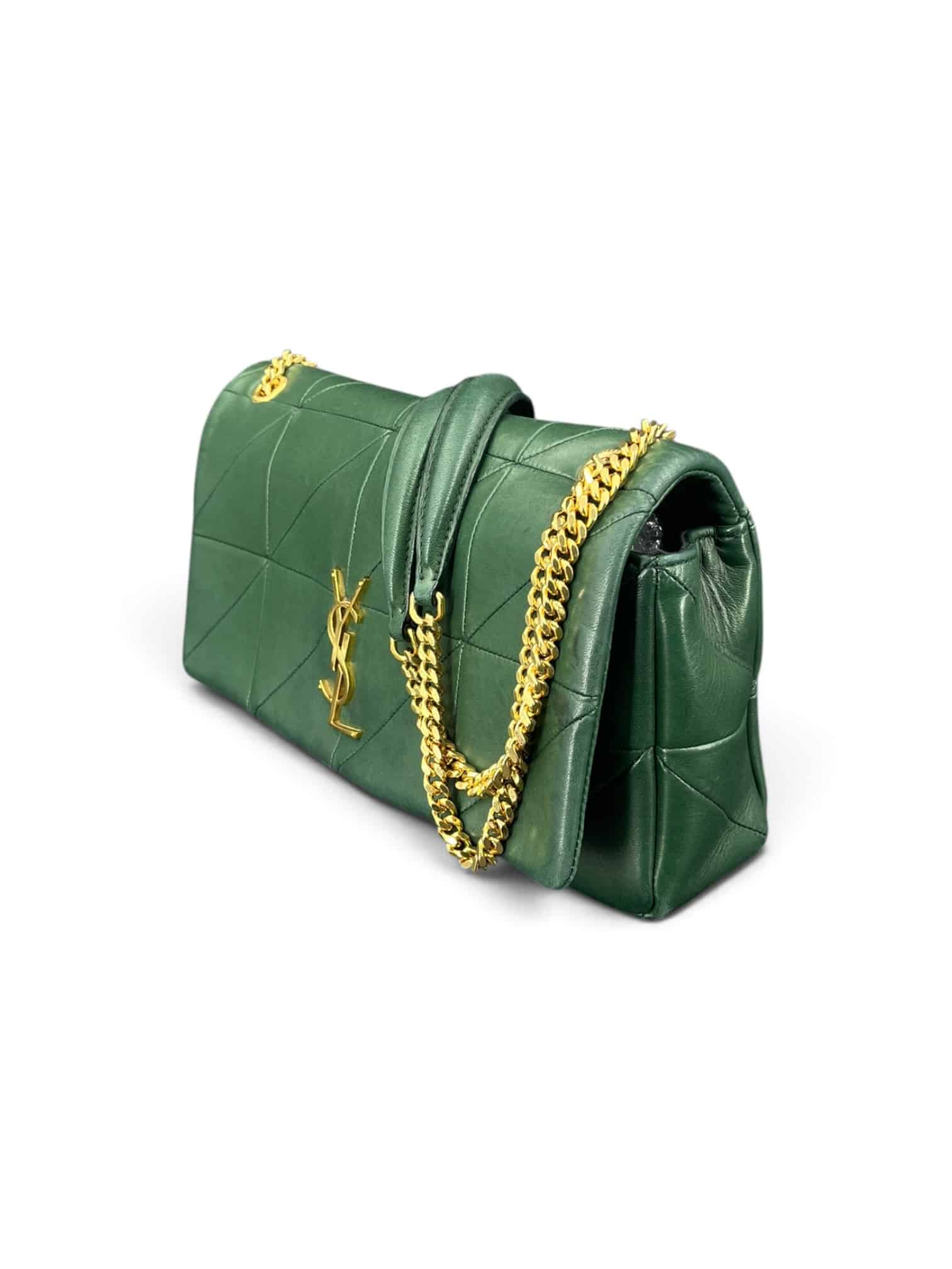 Yves Saint Laurent Jamie Vert/Or Médium – 3