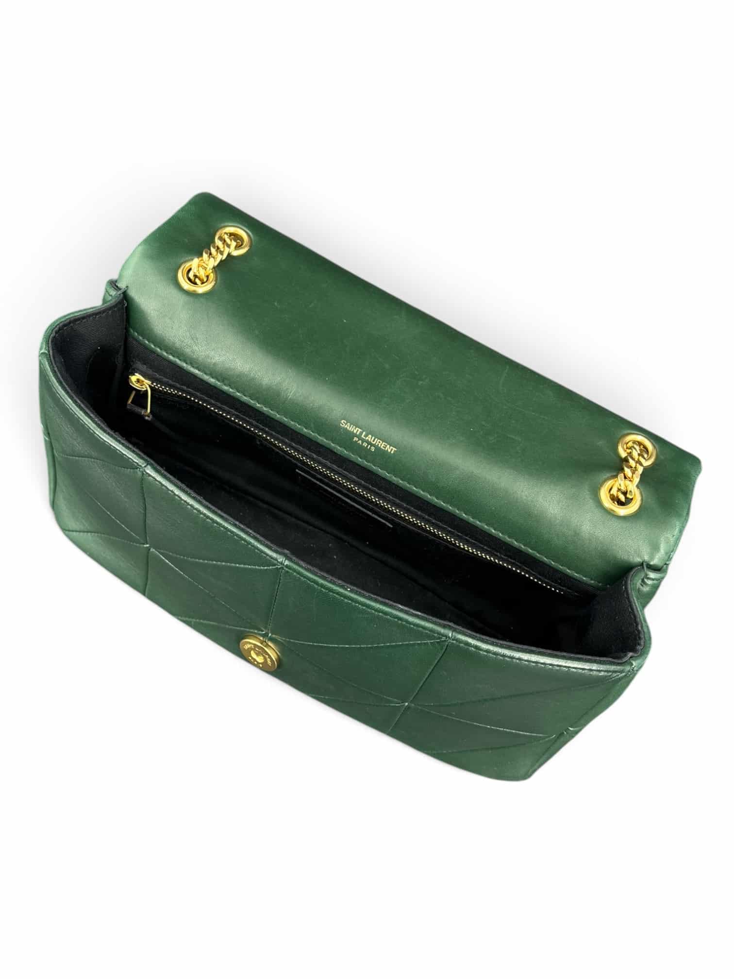 Yves Saint Laurent Jamie Vert/Or Médium – 6
