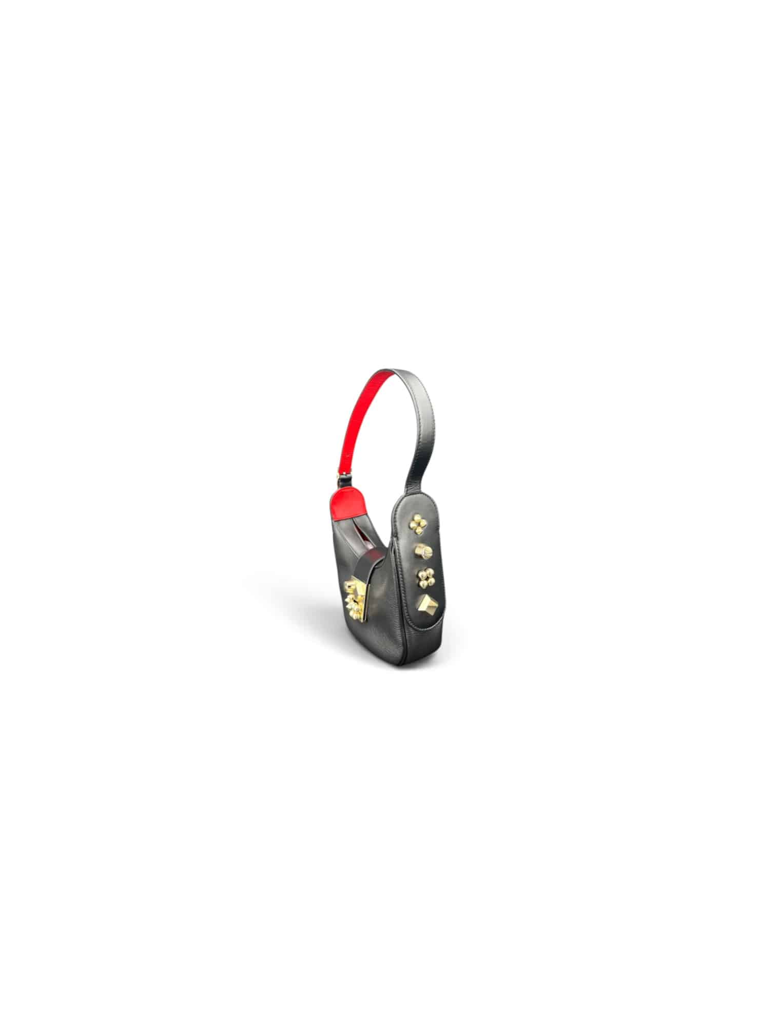 Christian Louboutin Carasky Noir/Rouge Small – 5