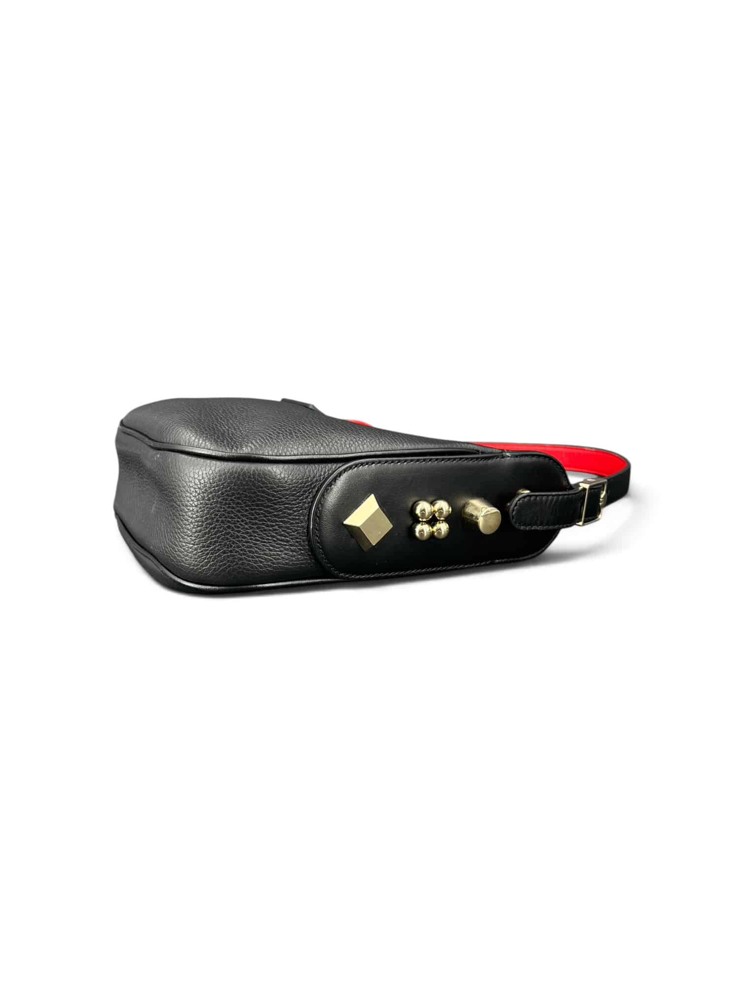 Christian Louboutin Carasky Noir/Rouge Small – 3