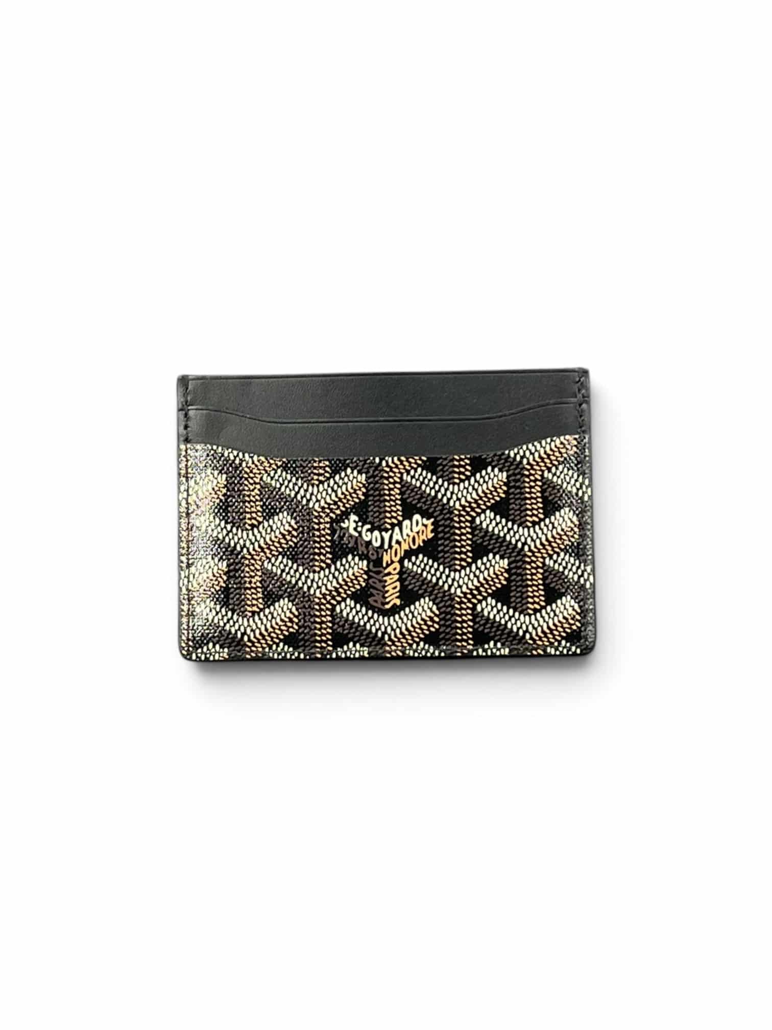 Goyard Porte cartes Saint Sulpice Monogramme/Noir Médium – 4