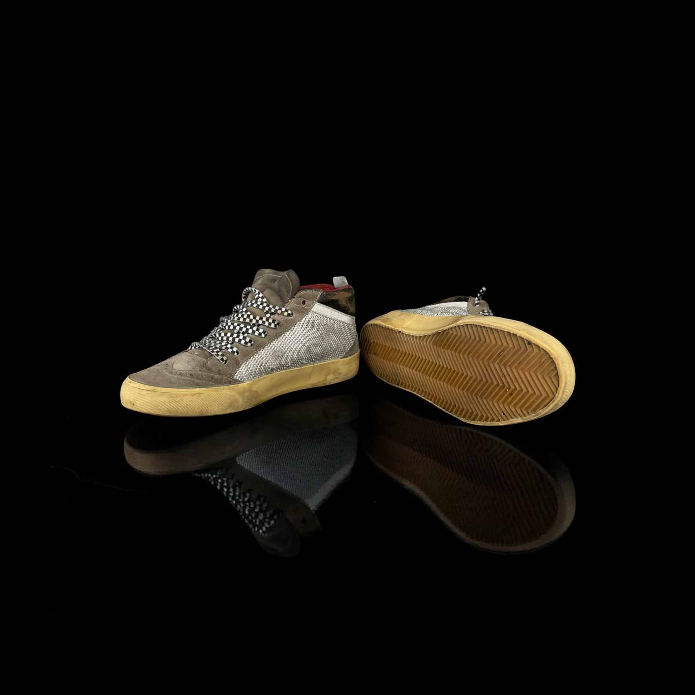 Golden Goose Mid star Gris/Rouge/Blanc 41 – 4