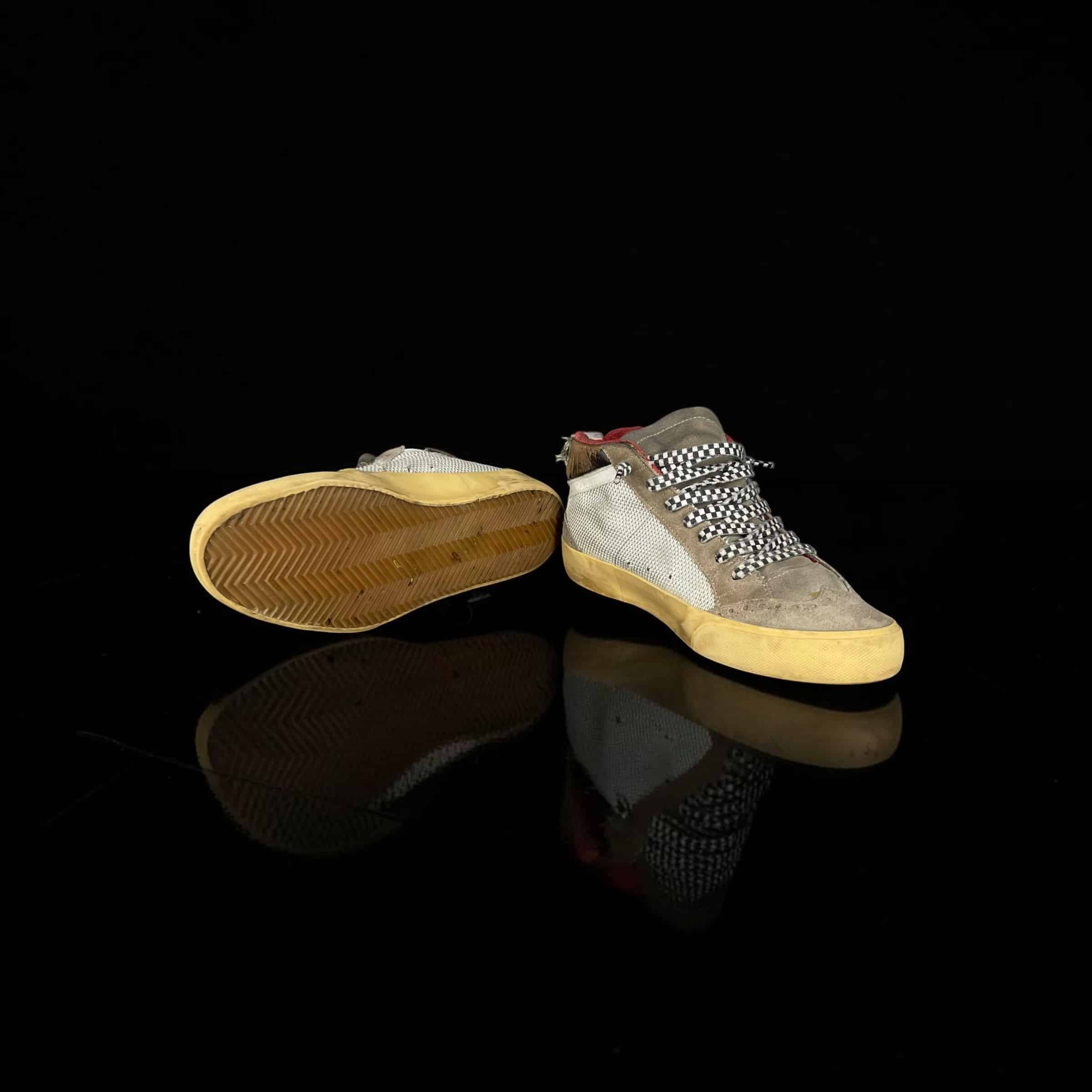 Golden Goose Mid star Gris/Rouge/Blanc 41 – 3